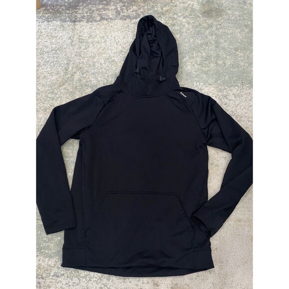 UNRL Crossover Hoodie Men's Small Black Performance Fleece Sweatshirt Gym - Picture 1 of 8
